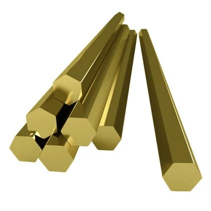 Шестигранник латунный мягкий г/д ЛС59-2М 160 мм ГОСТ 2060-2006